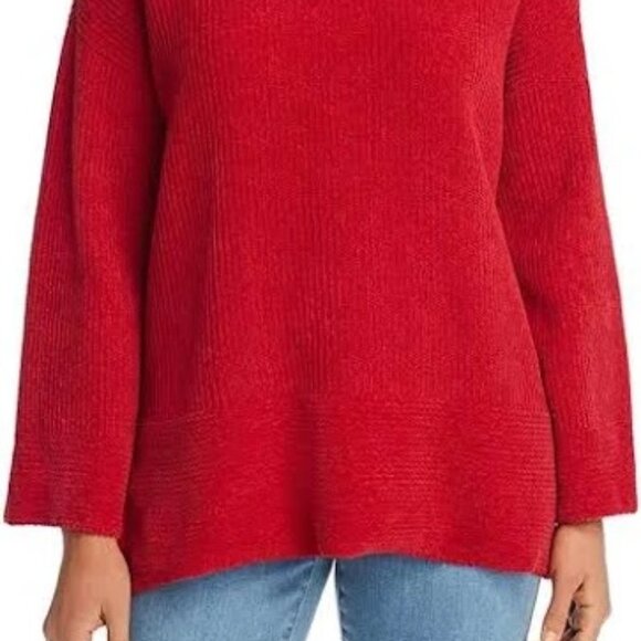 Eileen Fisher ~Organic Cotton Chenille Bell Sleeve Pullover Sweater size Small - Picture 14 of 14